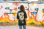 Lei Oversized T-Shirt Washed Black