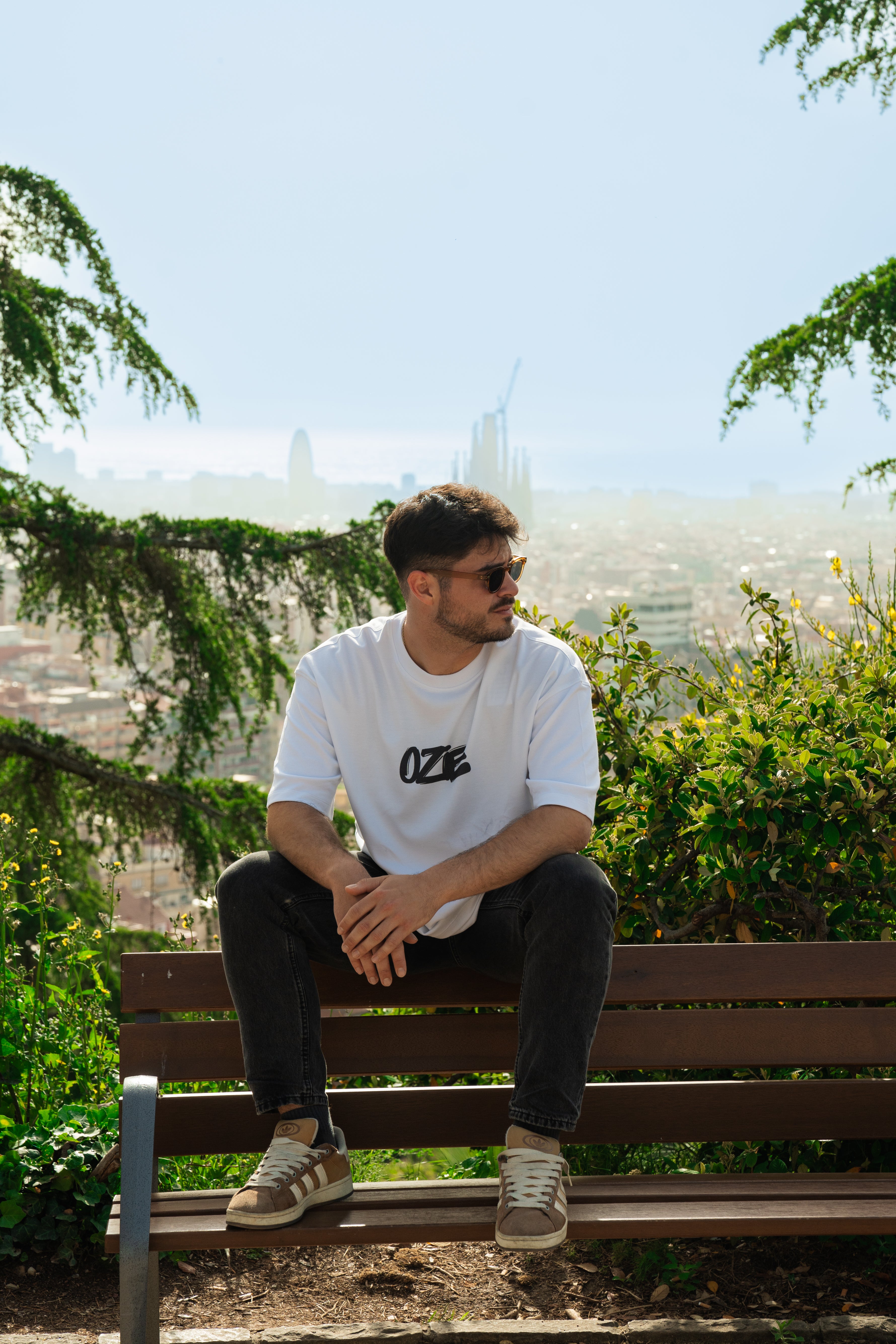 Glimpse Oversized T-Shirt White