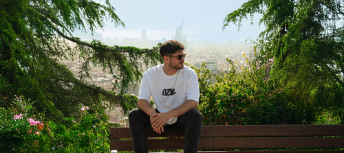 Glimpse Oversized T-Shirt White