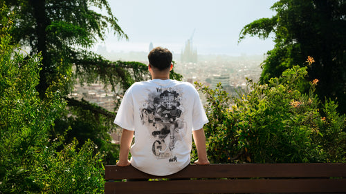 Glimpse Oversized T-Shirt White