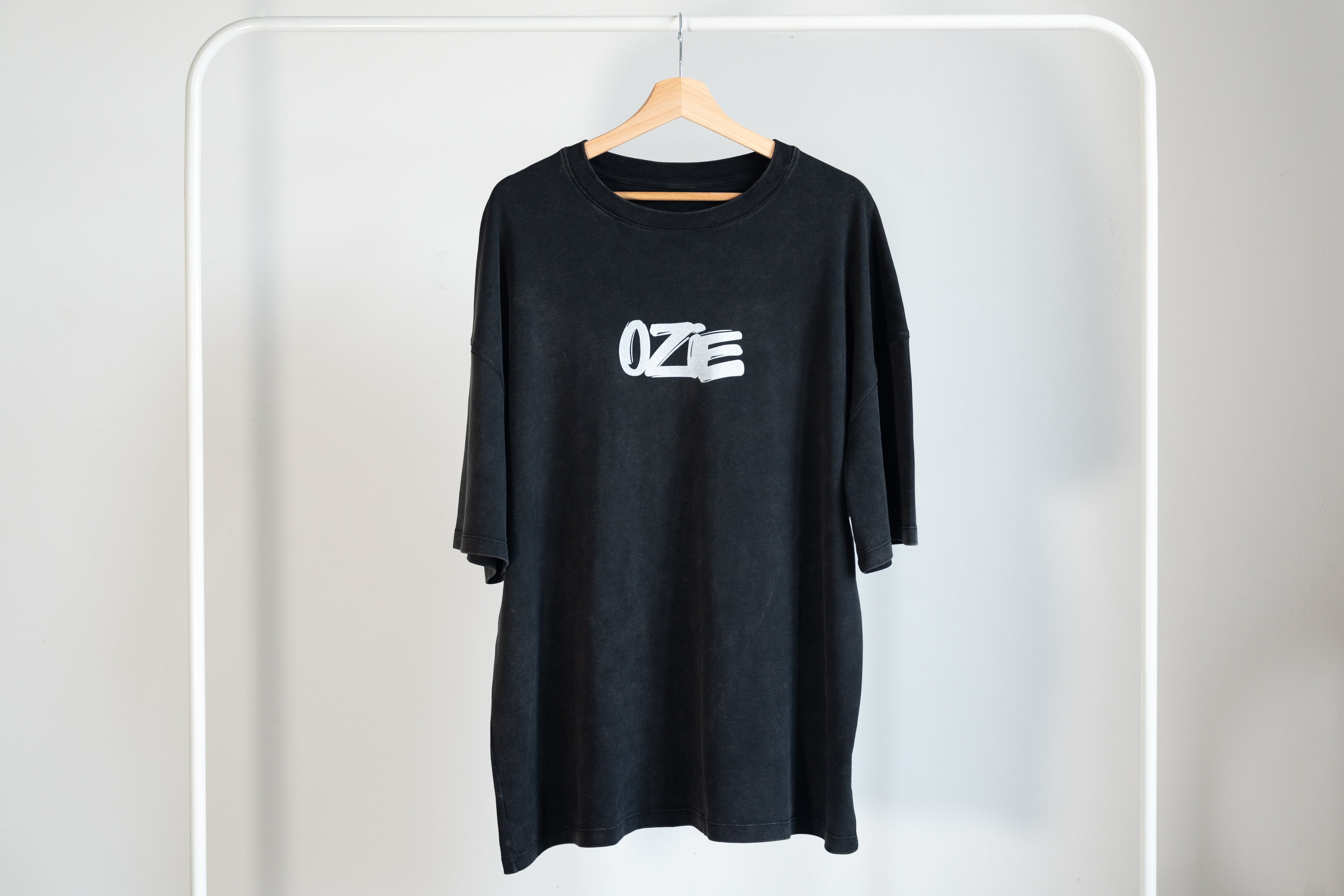 K0 Oversized T-Shirt Washed Black