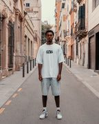 Camiseta Oversized K0 Washed Black