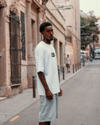 Camiseta Oversized Basic en Washed Black